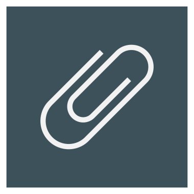 Management Flat icon  for attach  & file 