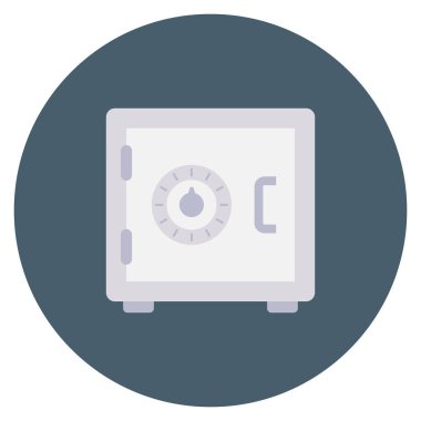 Dolap & bankası için Para Düz simgesi