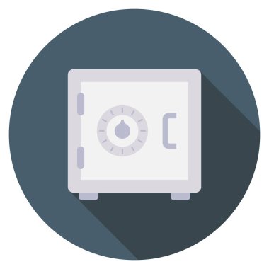 Dolap & bankası için Para Düz simgesi