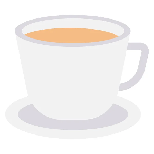 Startup Icono Plano Para Taza Café — Archivo Imágenes Vectoriales