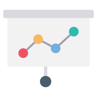 Büyüme ve artış için Para Düz simgesi 