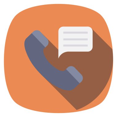 Hizmet & yardım satırı için İş Görüşmesi Düz simgesi 