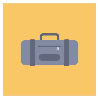 Bagaj ve bagaj için saglikli yasam simgesi 