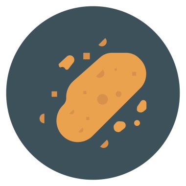 Planets Flat icons for  cosmos &  asteroid