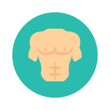 Fitness & egzersiz için Sağlıklı Yaşam Düz simgesi 