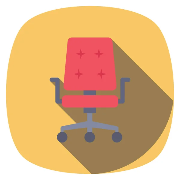 Job Interview Flat Icon Voor Werving Indienstneming — Stockvector