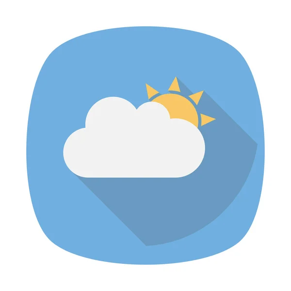 Day Night Flat Icons Sun Weather — 스톡 벡터