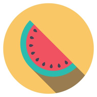 Sağlıklı yaşam yiyecek ve yemek için düz simge 