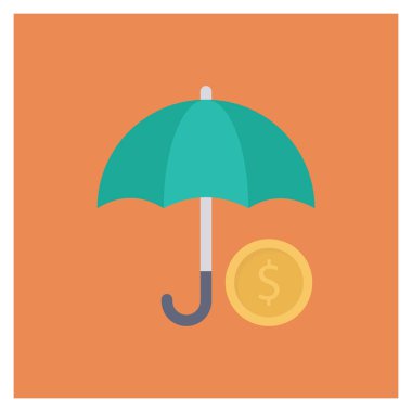 Para ve para birimi için Para Düz simgesi 