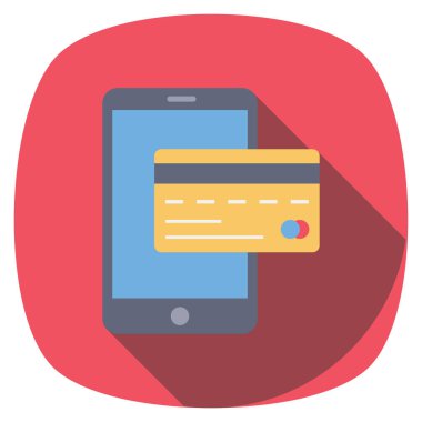 Banka & ödeme için Para Düzlüğü simgeleri 