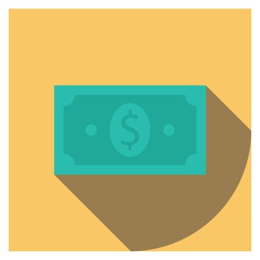 Para ve nakit için Başlangıç Düz simgesi 