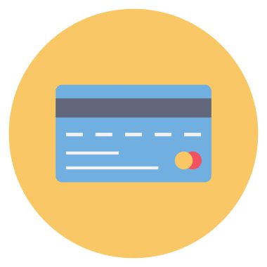 Money Flat icons for card  & debit card