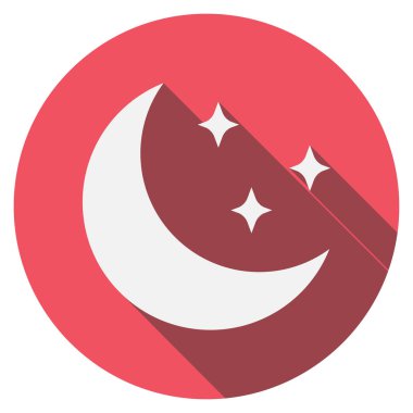 Planets Flat icons for planet  & galaxy 