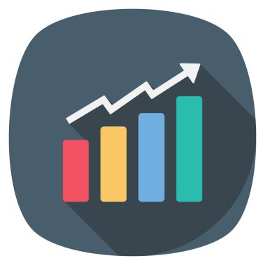 Money Flat icons for chart  & report 