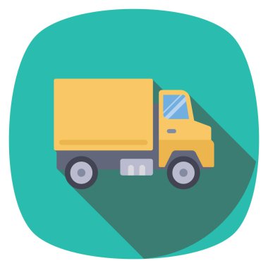 Taşıma & aracı için Yönetim Düz simgesi 