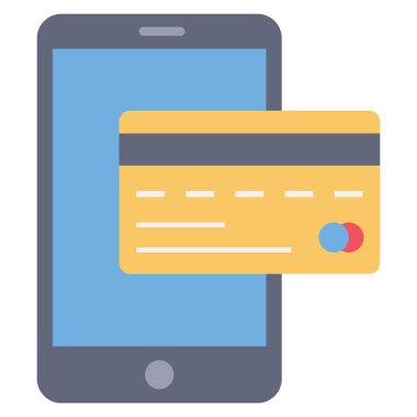 Banka & ödeme için Para Düzlüğü simgeleri 