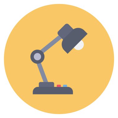 Lamba & ışığı için Yönetim Düz simgesi 