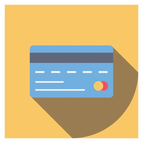 Money Flat Icons Card Debit Card — Stok Vektör