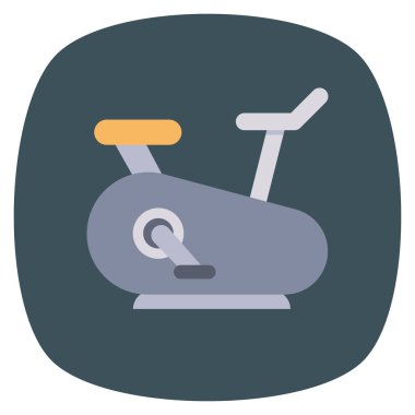 & Çalışmak için sağlıklı yaşam Düz simgesi