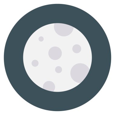 Planets Flat icons for planet  & galaxy