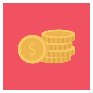 Para ve para için Yönetim Düz simgesi 