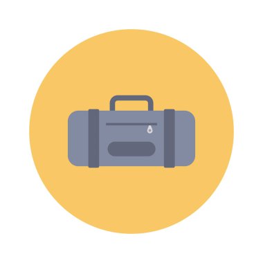 Bagaj ve bagaj için saglikli yasam simgesi 