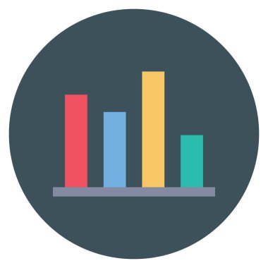 Analiz ve istatistik için Yönetim Düz simgesi 