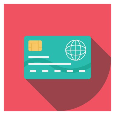 Money Flat icons for debit  & card 