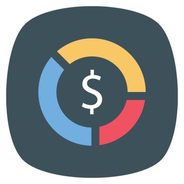 Grafik & raporu için Başlangıç Düz simgesi 