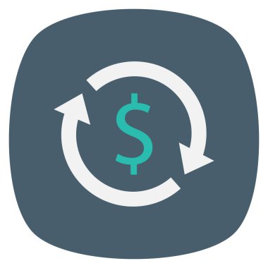 Money Flat icons for money  & trasnfer 