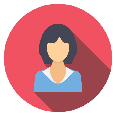 Profesyonel & Aday için İş Görüşmesi Düz simgesi