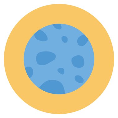 Planets Flat icons for universe &  planet