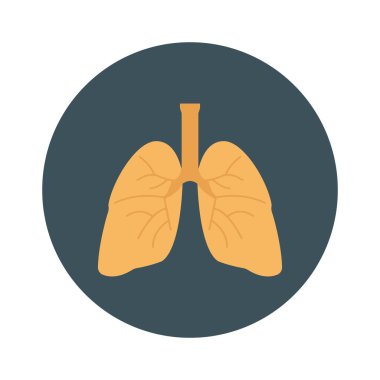 Sağlıklı yaşam Tıbbi ve Tedavi için Düz simge 