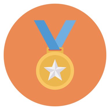 Rozet & başarısı için Açılış Düz simgesi 