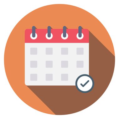 Tarih ve ay için Başlangıç Düz simgesi 