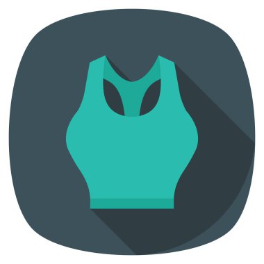 Spor kıyafetleri ve spor kıyafetleri için saglikli yasam simgesi 