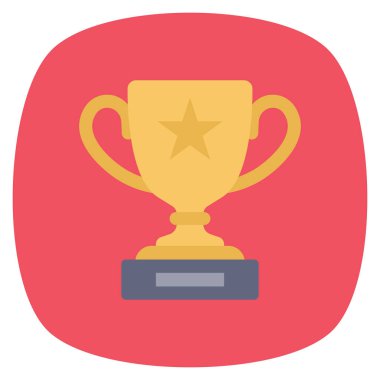 Başarı & ödülü için Başlangıç Düz simgesi 