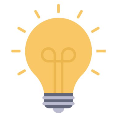 Düşünmek ve yaratıcı olmak için Başlangıç Düz simgesi 