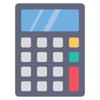 Money Flat icons for calculate &  accounting