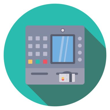 Money Flat icons for cash  & withdraw 