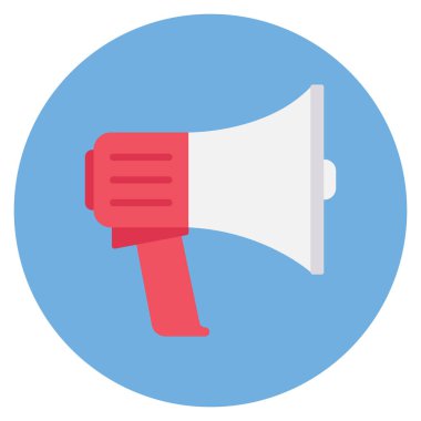 & Hoparlör için Yönetim Düz simgesi 