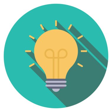 Düşünmek ve yaratıcı olmak için Başlangıç Düz simgesi 