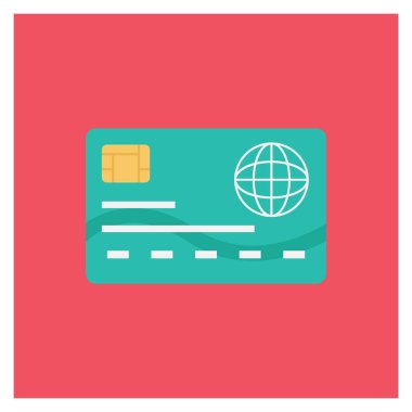 Money Flat icons for debit  & card 