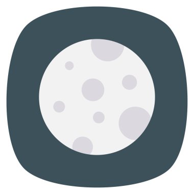 Planets Flat icons for planet  & galaxy