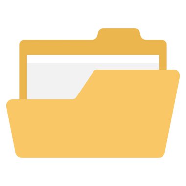 Dizin & depolama için Başlangıç Düz simgesi 