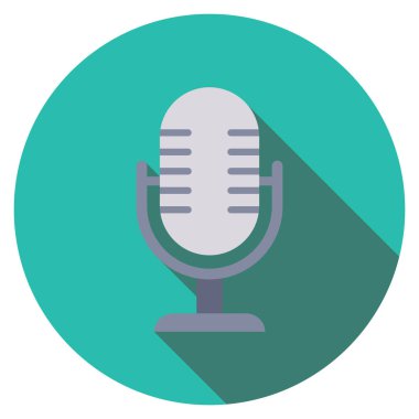 Medya & müziği için İş Görüşmesi Düz simgesi