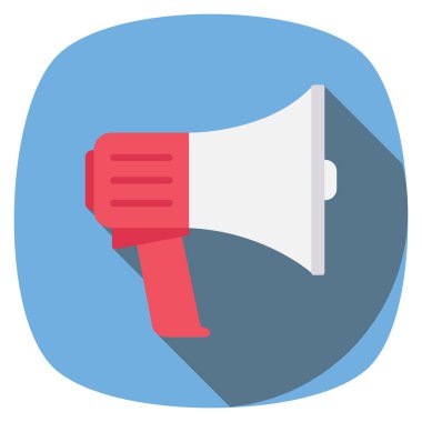 & Hoparlör için Yönetim Düz simgesi 