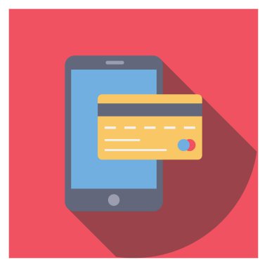 Banka & ödeme için Para Düzlüğü simgeleri 