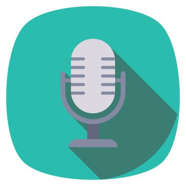 Medya & müziği için İş Görüşmesi Düz simgesi