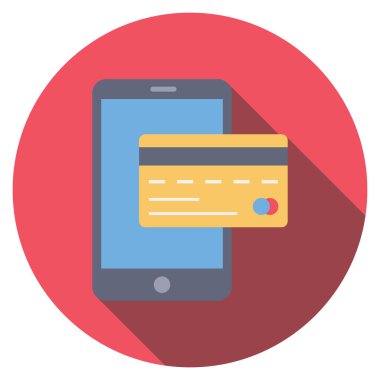 Banka & ödeme için Para Düzlüğü simgeleri 